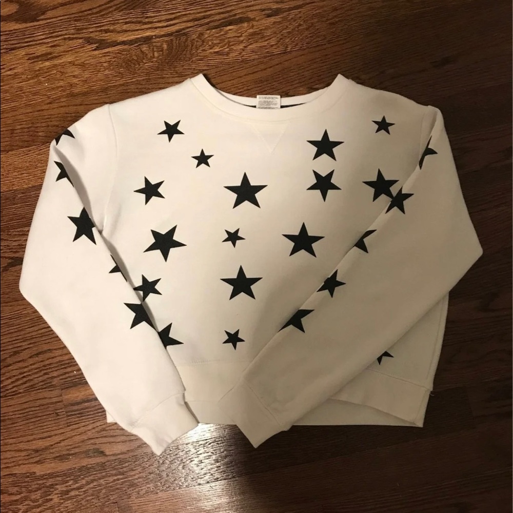 Cropped Star Sweatshirt